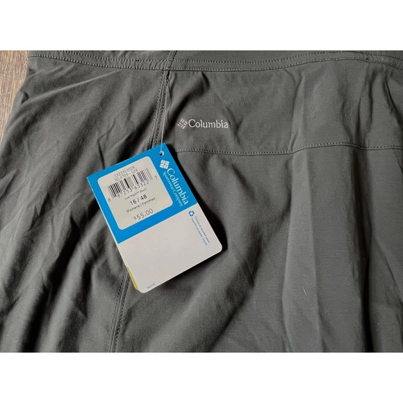 Columbia Omni Shield Gray Skirt Skort‎ Stretch Size 16/48 NWT - Picture 6 of 7
